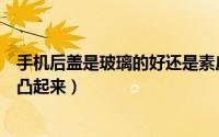 手机后盖是玻璃的好还是素皮的好（苹果手机后盖玻璃有点凸起来）