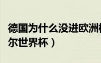 德国为什么没进欧洲杯（德国为什么退出卡塔尔世界杯）