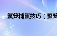 蟹笼捕蟹技巧（蟹笼捕蟹什么饵料最好）