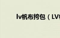 lv帆布挎包（LV帆布包怎么清洗）