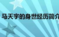 马天宇的身世经历简介（马天宇的身世经历）
