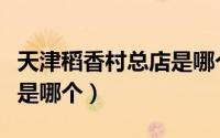 天津稻香村总店是哪个公司（天津稻香村总店是哪个）