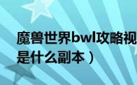 魔兽世界bwl攻略视频（BWL在魔兽世界里是什么副本）