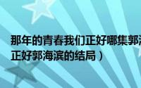 那年的青春我们正好哪集郭海滨跟刘婷结婚（那年青春我们正好郭海滨的结局）