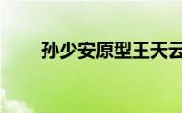 孙少安原型王天云（孙少安的原型）