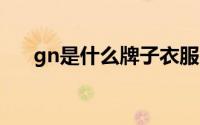 gn是什么牌子衣服（gnn是什么牌子）