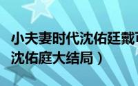 小夫妻时代沈佑廷戴可可（小夫妻时代李雪玲沈佑庭大结局）