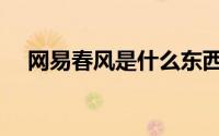 网易春风是什么东西（网易春风是什么）
