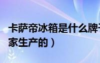 卡萨帝冰箱是什么牌子（卡萨帝冰箱是哪个国家生产的）