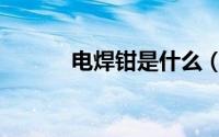 电焊钳是什么（电焊钳有几种）