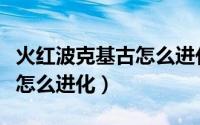 火红波克基古怎么进化（口袋妖怪火红波克比怎么进化）