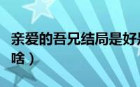 亲爱的吾兄结局是好是坏（亲爱的吾兄结局是啥）
