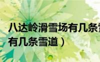 八达岭滑雪场有几条雪道名称（八达岭滑雪场有几条雪道）