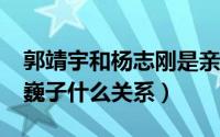 郭靖宇和杨志刚是亲兄弟吗?（郭靖宇杨志刚巍子什么关系）