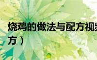 烧鸡的做法与配方视频教程（烧鸡的做法和配方）