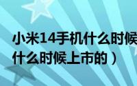 小米14手机什么时候上市（佳能ixus220is是什么时候上市的）