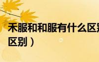 禾服和和服有什么区别呢（禾服和和服有什么区别）