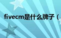 fivecm是什么牌子（america是什么牌子）