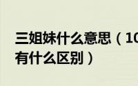三姐妹什么意思（10月08日三姐妹跟三姊妹有什么区别）