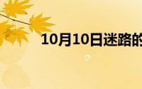 10月10日迷路的男人是什么意思