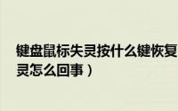 键盘鼠标失灵按什么键恢复（10月10日lol鼠标键盘同时失灵怎么回事）