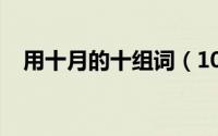 用十月的十组词（10月10日铺字的组词）