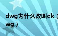 dwg为什么改叫dk（10月10日dk为什么叫dwg）