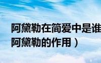 阿黛勒在简爱中是谁（10月11日简爱中人物阿黛勒的作用）