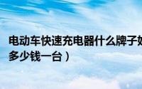 电动车快速充电器什么牌子好（10月12日电动车快速充电器多少钱一台）