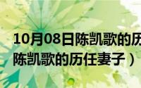 10月08日陈凯歌的历任妻子是谁（10月08日陈凯歌的历任妻子）