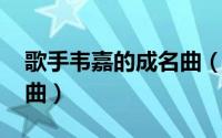 歌手韦嘉的成名曲（10月12日歌手韦嘉成名曲）