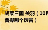 胡莱三国 关羽（10月12日胡莱三国真关羽和曹操哪个厉害）