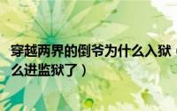穿越两界的倒爷为什么入狱（10月08日穿越两界的倒爷为什么进监狱了）