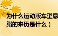 为什么运动版车型悬挂都偏硬（10月17日胭脂的来历是什么）