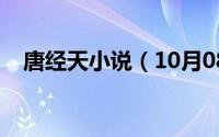 唐经天小说（10月08日唐经天原著结局）