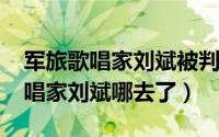 军旅歌唱家刘斌被判几年（10月30日军旅歌唱家刘斌哪去了）
