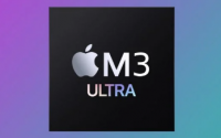 苹果M3 Ultra拥有32个CPU核心80个GPU核心以及256GB RAM