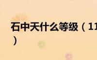 石中天什么等级（11月01日石中天什么境界）