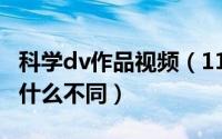 科学dv作品视频（11月02日dv和手机视频有什么不同）