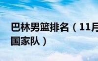 巴林男篮排名（11月03日男篮巴林队是什么国家队）