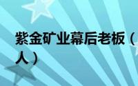 紫金矿业幕后老板（11月04日紫金矿业创始人）