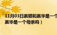 11月03日嬴驷和嬴华是一个母亲吗视频（11月03日嬴驷和嬴华是一个母亲吗）