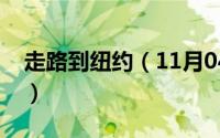 走路到纽约（11月04日走路去纽约歌词意义）