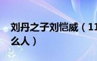 刘丹之子刘恺威（11月05日刘丹是刘恺威什么人）