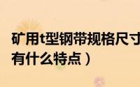 矿用t型钢带规格尺寸（11月05日矿用W钢带有什么特点）