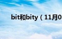 bit和bity（11月06日bits和bit区别）