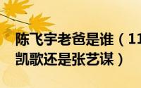 陈飞宇老爸是谁（11月08日陈飞宇爸爸是陈凯歌还是张艺谋）