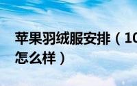 苹果羽绒服安排（10月08日苹果羽绒服质量怎么样）