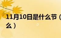 11月10日是什么节（11月10日AIG是指的什么）