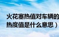 火花塞热值对车辆的影响（11月11日火花塞热度值是什么意思）